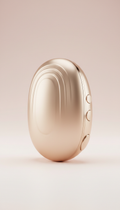 Massageador facial inteligente dourado suave