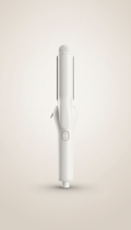Modelador de cachos compacto branco perolado